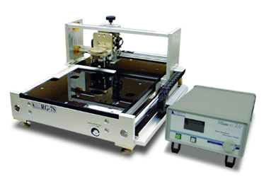 3. RG-7S：Electric probe up-down stroke for Glass or Film sample using X-Y universal stage.